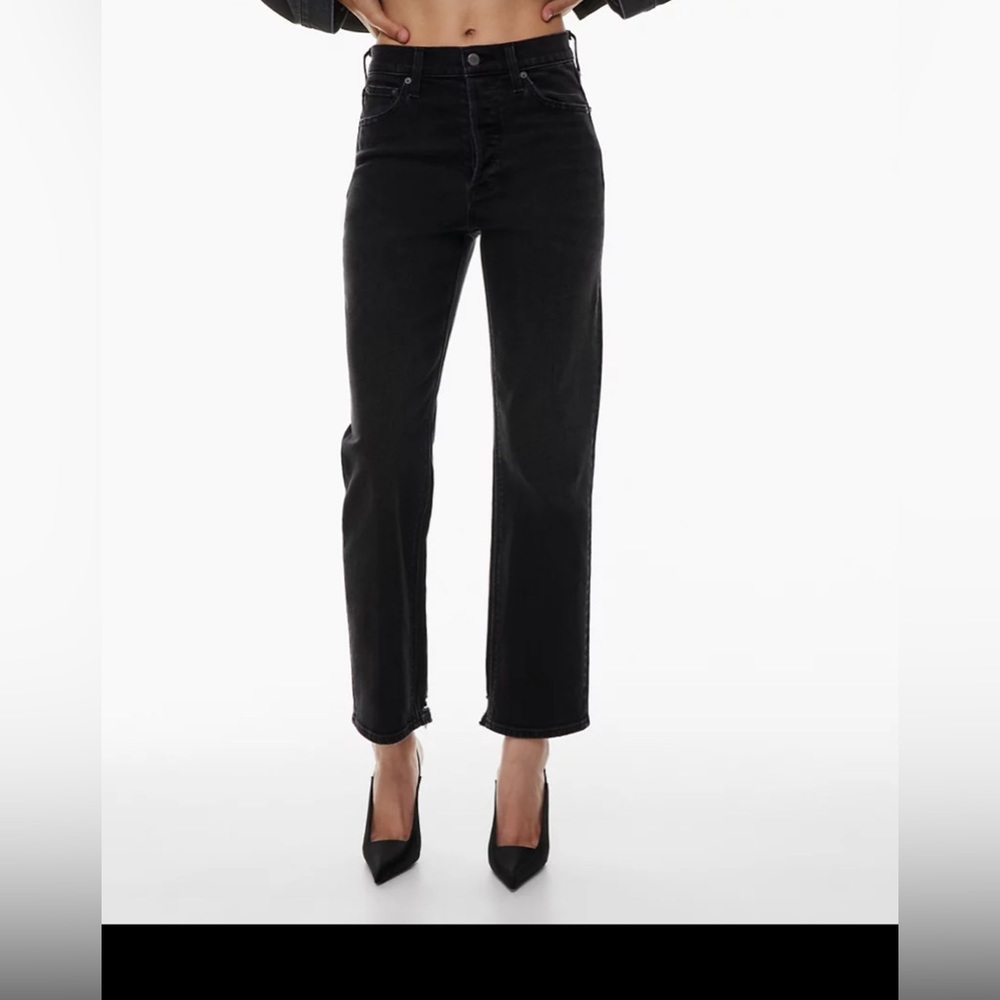 Artizia Denim Forum Arlo 28L Jeans Color Black Eyeliner Size 27